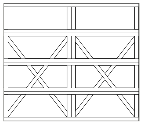 Carriage panel door design - Lexington