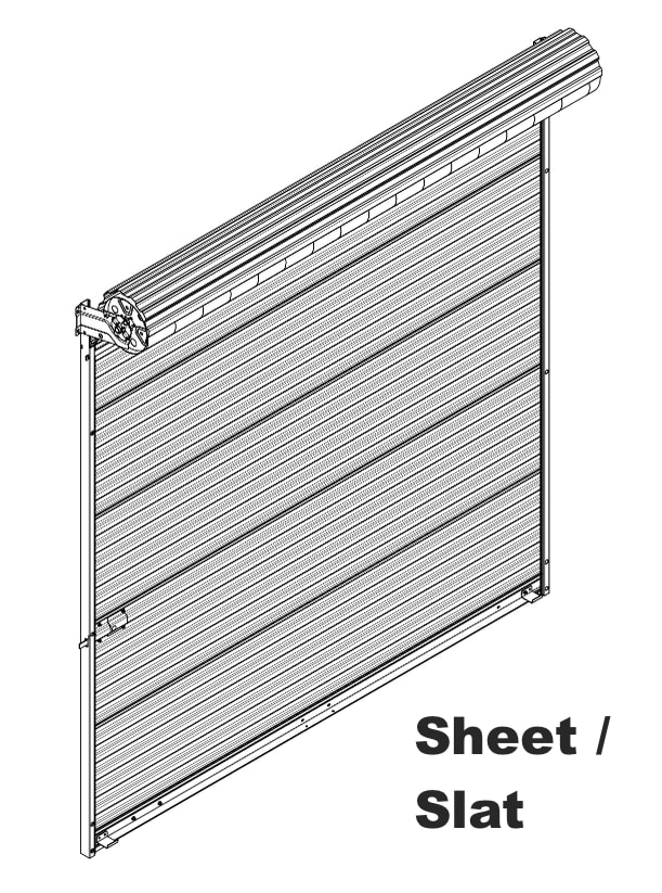 Roll Up Garage Door Diagram